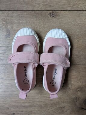 Cat & Jack Pink Mary Jane Velcro Toddler Shoes
